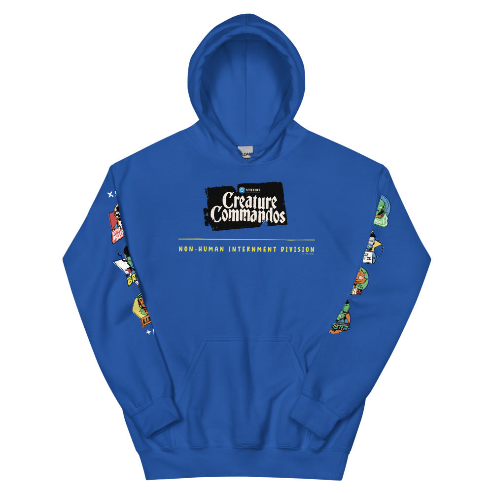 CREATURE COMMANDOS Non-Human Internment Division Hoodie