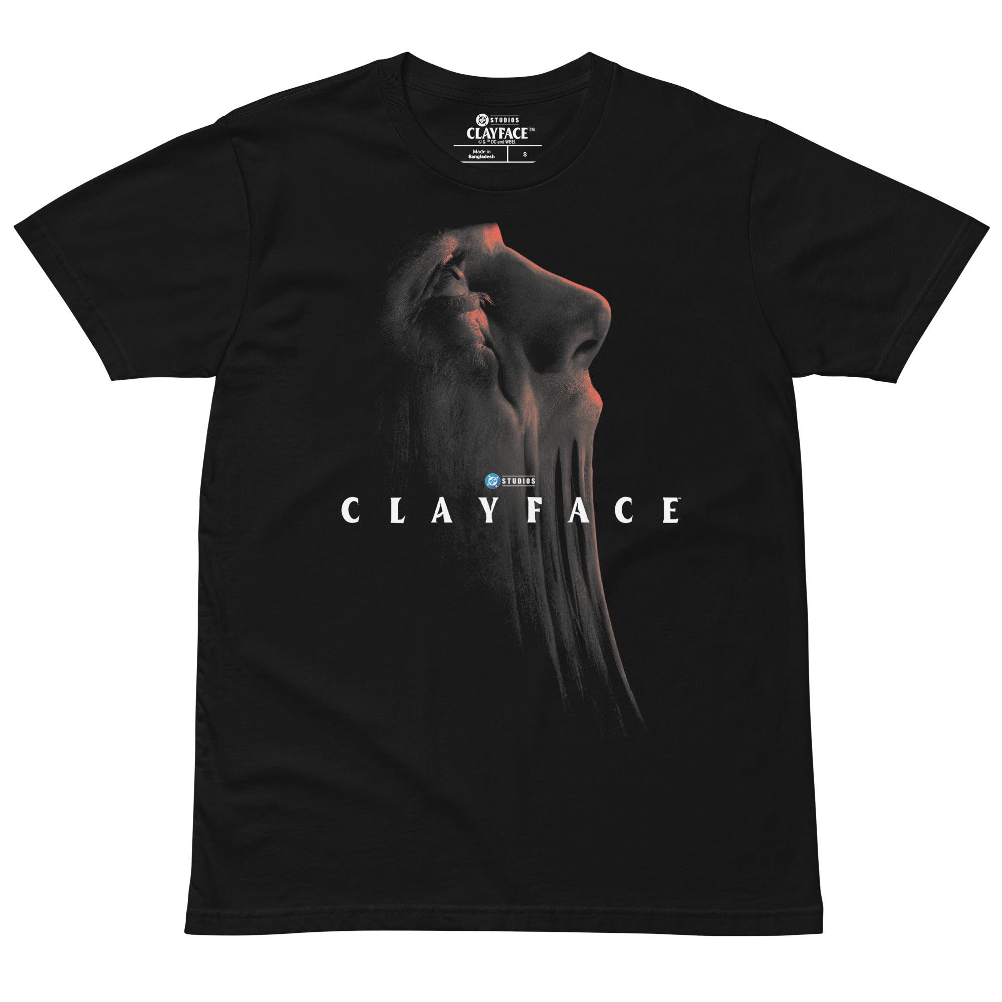 トップス SC AGED FACE BODY T-SHIRT / BLACK CLAYFACE (2026 Movie) T-shirt – DC Shop