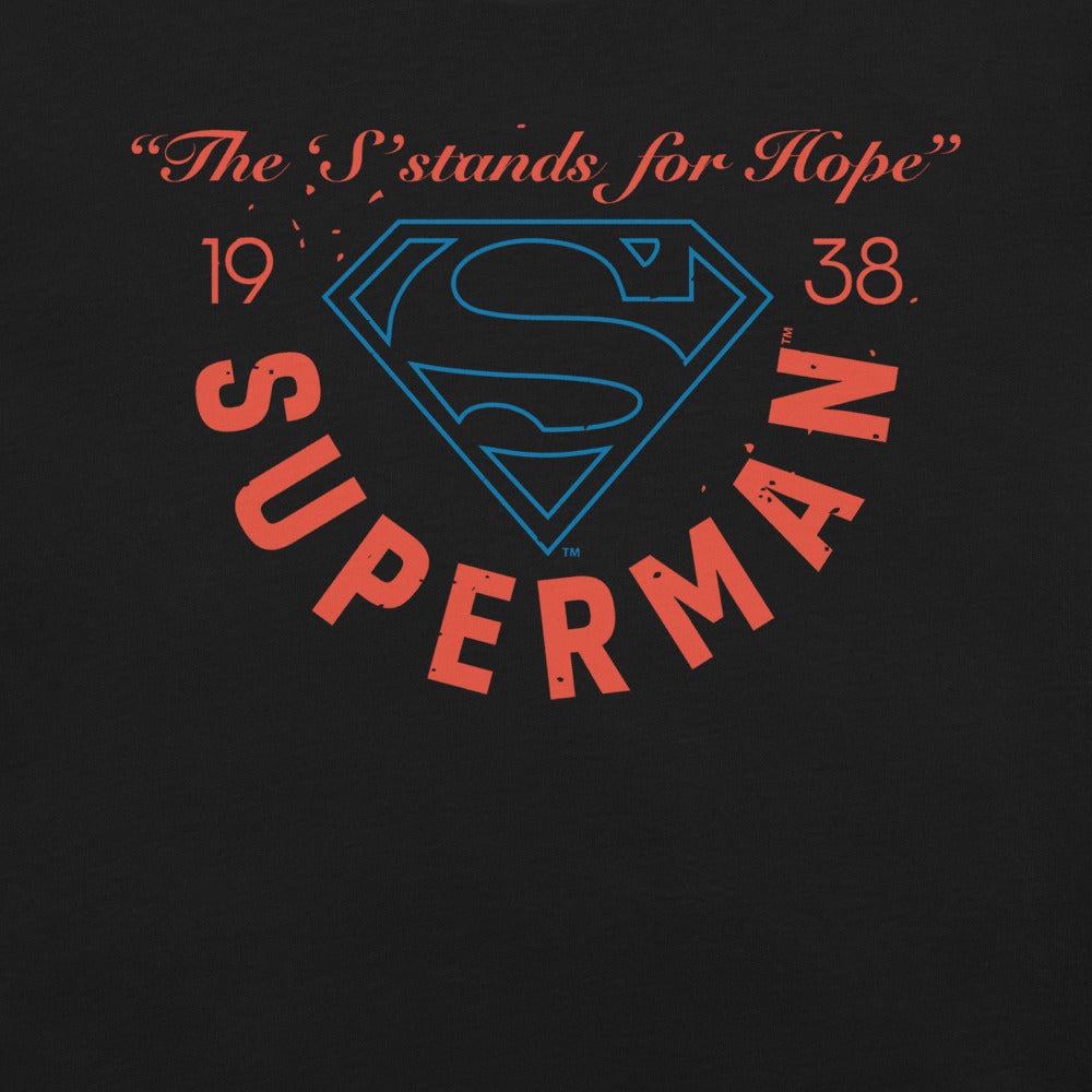 SUPERMAN "The "S" Stands for Hope" 1938 T-Shirt