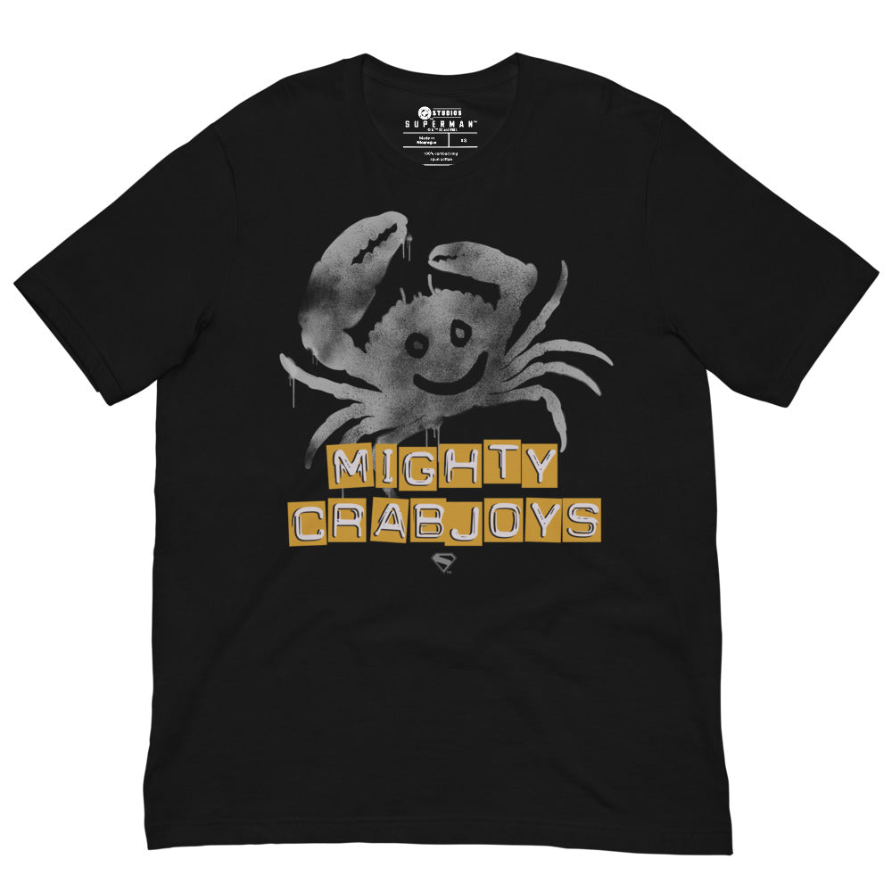 SUPERMAN (2025 Movie) Mighty Crabjoys Band T-Shirt Black