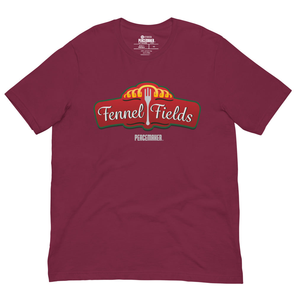 PEACEMAKER Fennel Fields T-Shirt Maroon