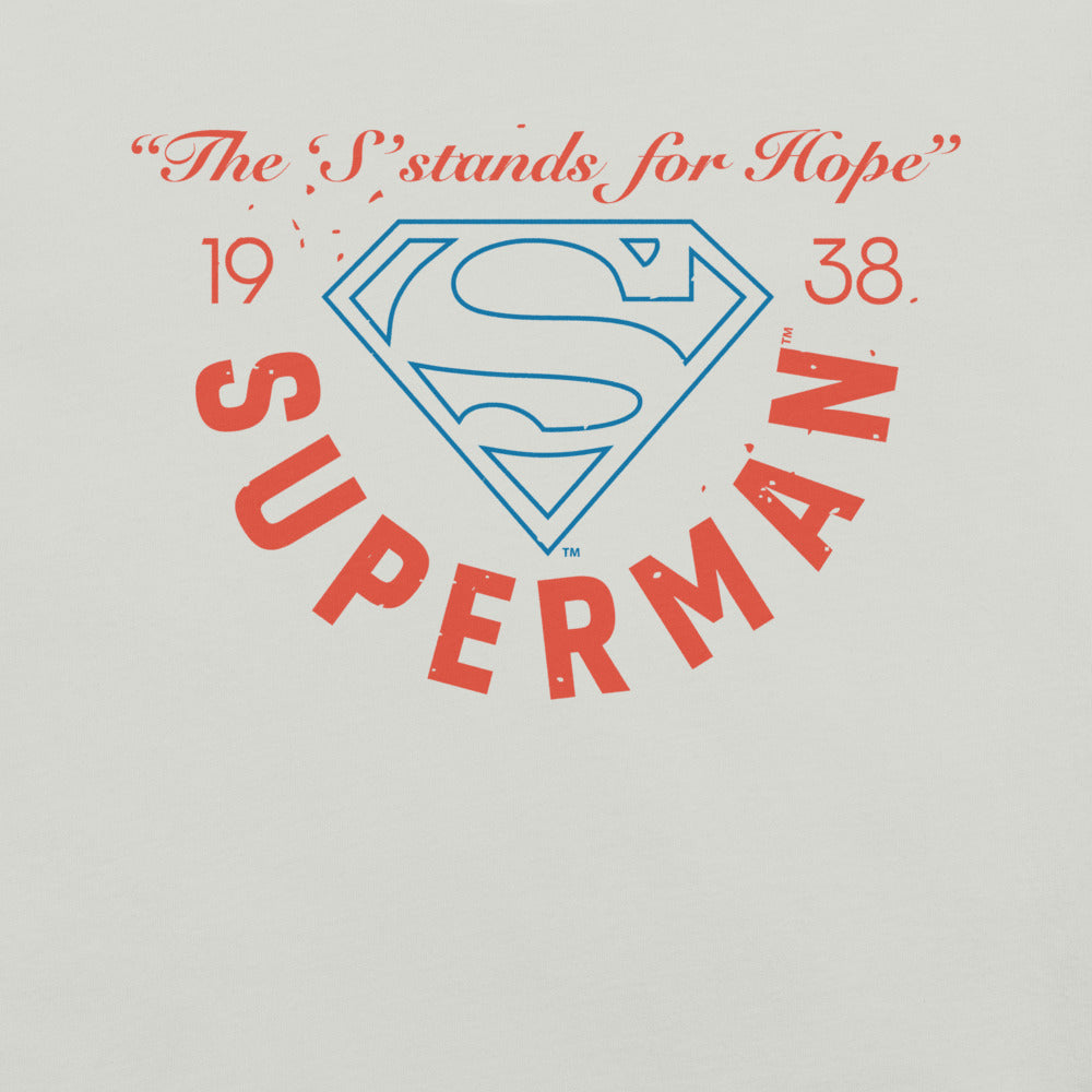SUPERMAN "The "S" Stands for Hope" 1938 T-Shirt
