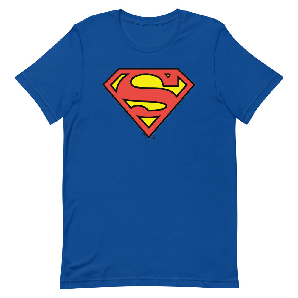 SUPERMAN Logo T-shirt True Royal / 4XL