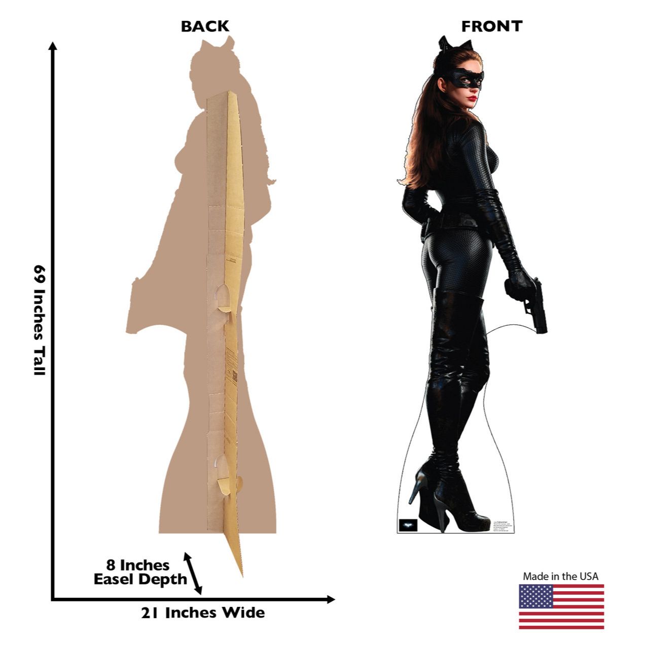 THE DARK KNIGHT RISES Catwoman Cardboard Cutout Standee