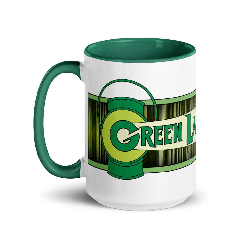 GREEN LANTERN Power Battery Two-Tone Mug 15 oz
