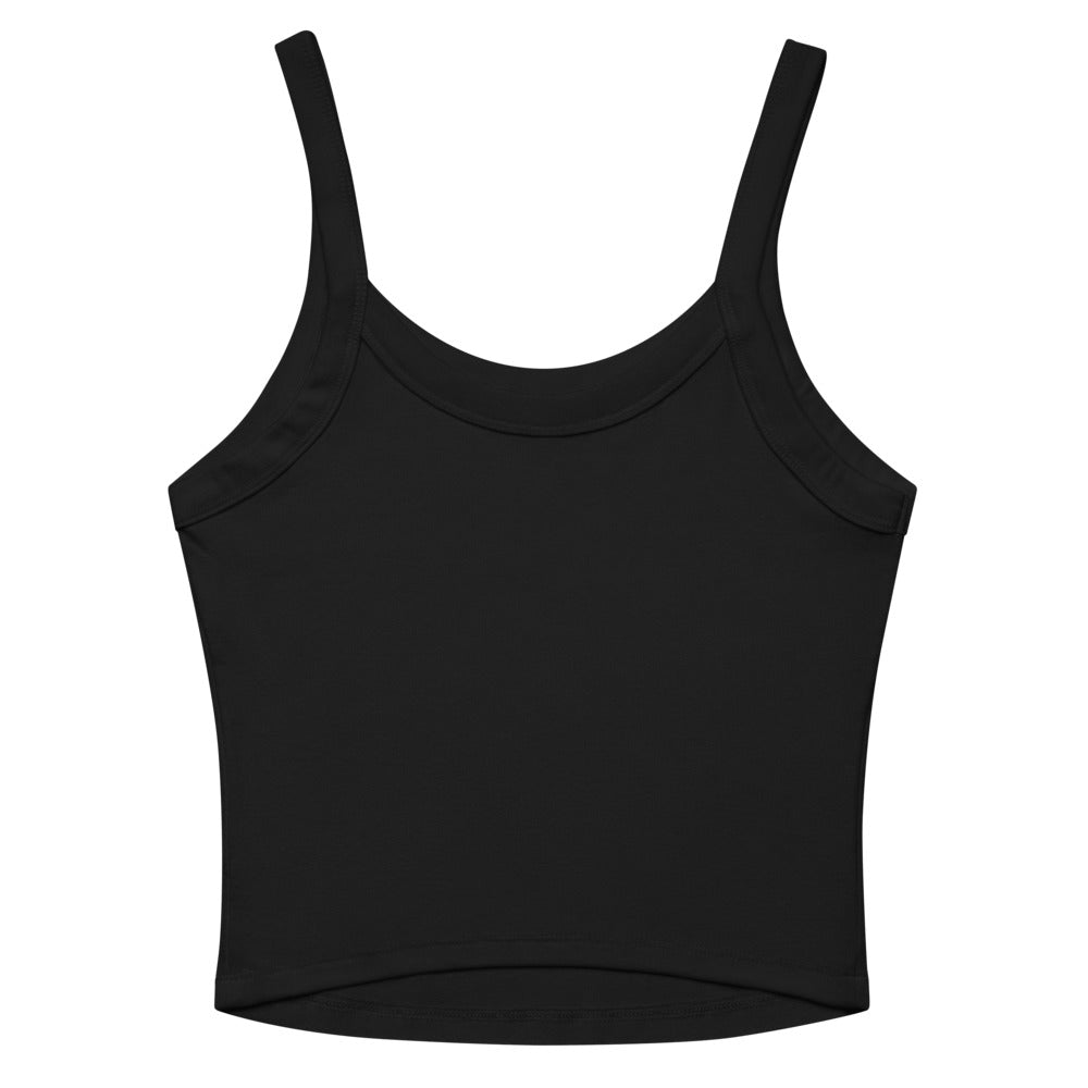 SUPERMAN (2025 Movie) Black & Silver S-Shield Women’s Micro-Rib Tank Top