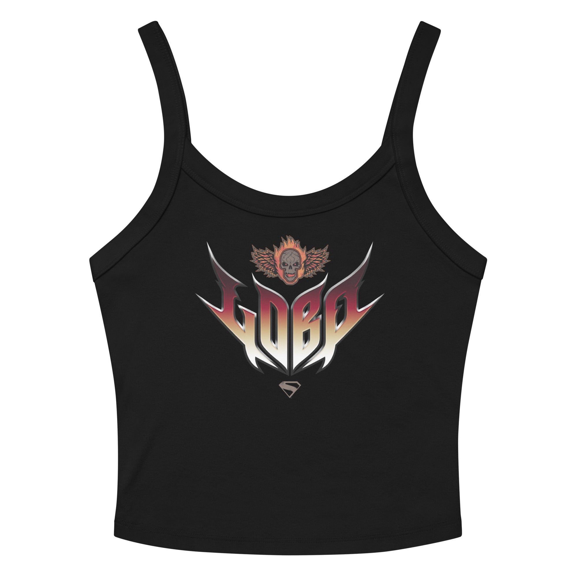 【Homme girls】LOGO CROPPED TANK 新品 SUPERGIRL (2026 Movie) Women's Micro-Rib Tank Top Lobo – DC Shop