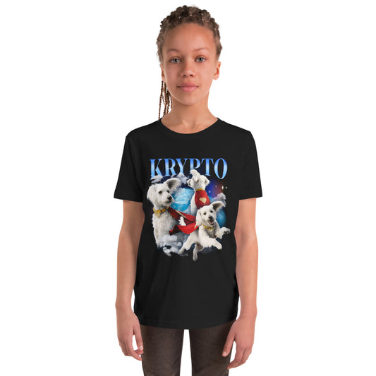 SUPERMAN (2025 Movie) Krypto Heartthrob Youth T-Shirt