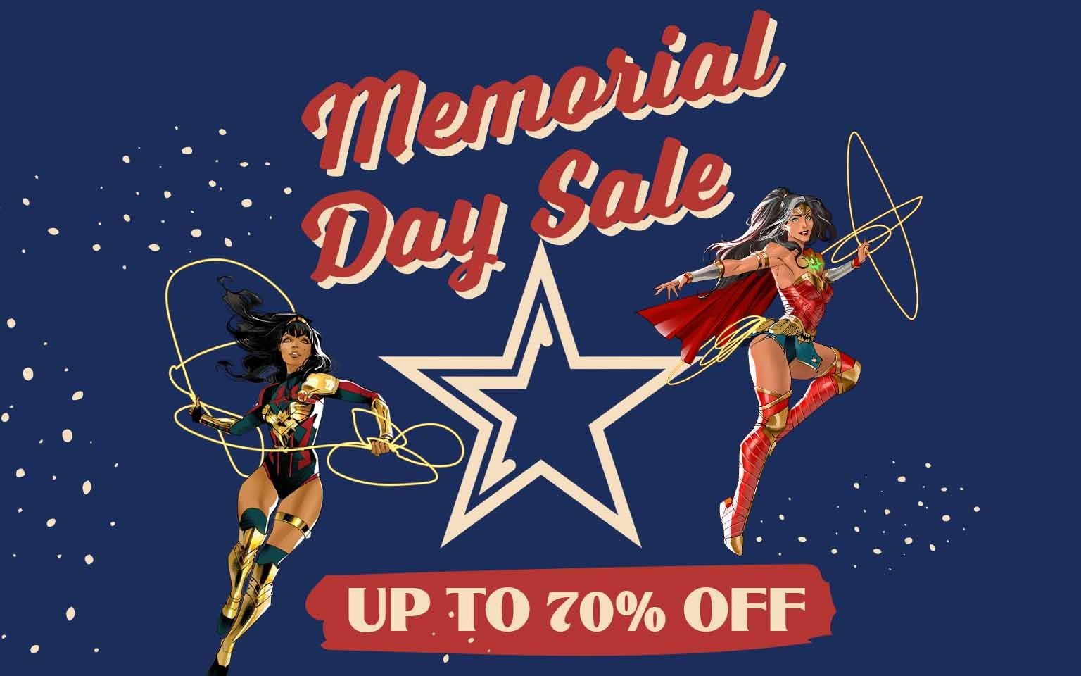 Memorial Day Sale Up to 70% off
