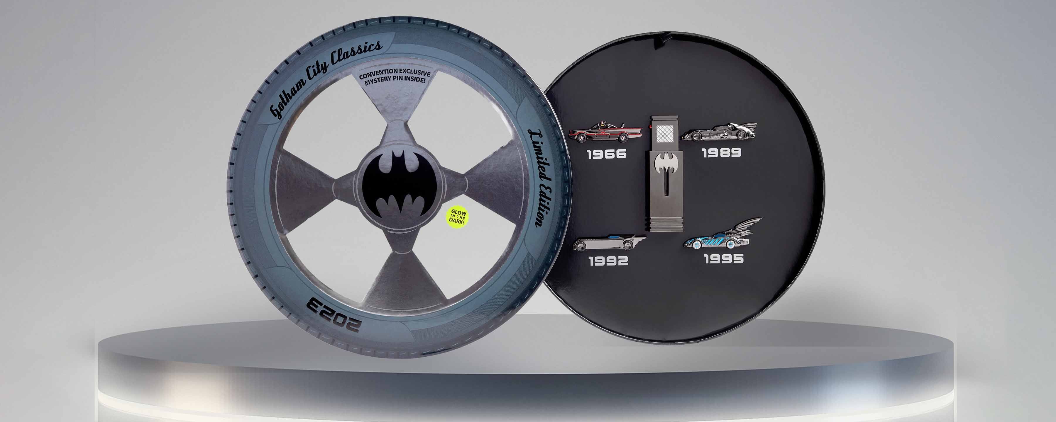 Exclusive Batmobile Pin Set