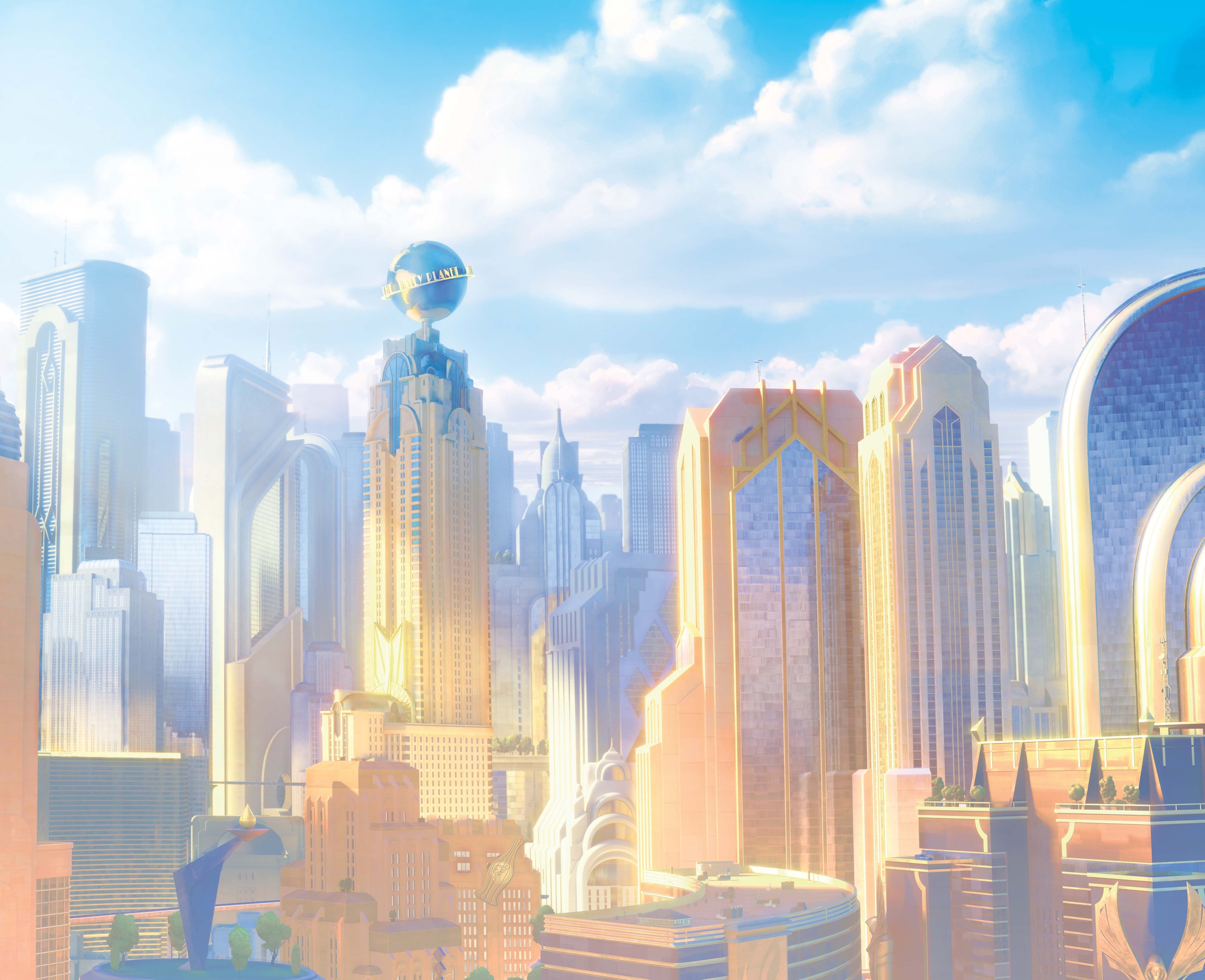 Metropolis cityscape