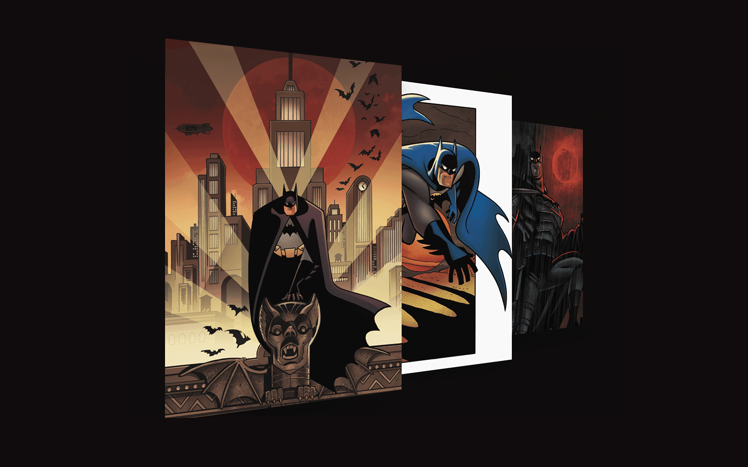 Batman: The Animated Series 30th Anniversary Limited Edition Art Prints