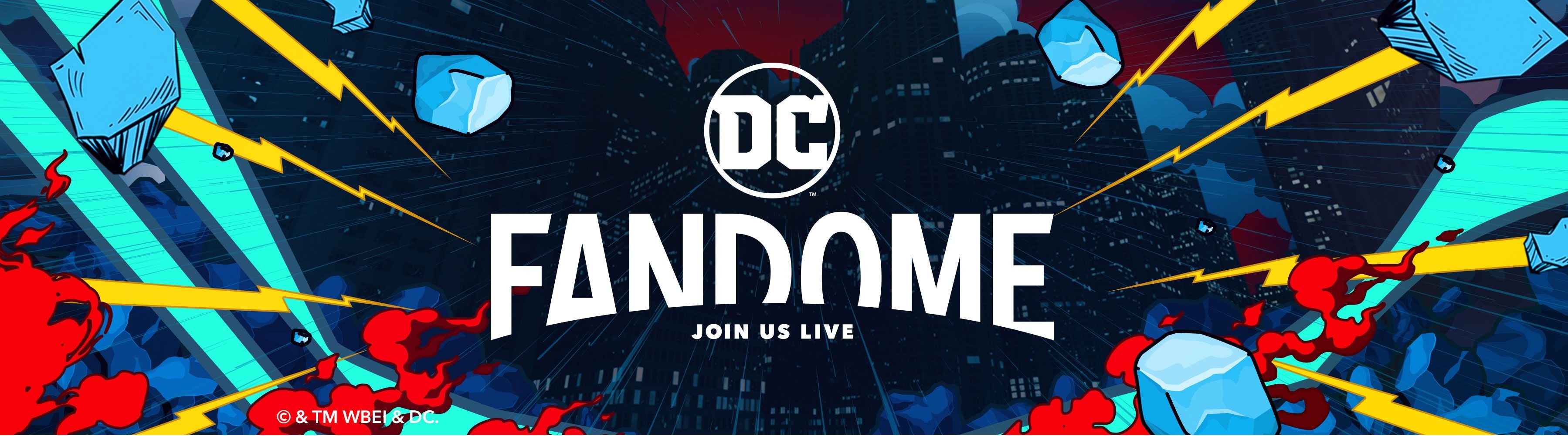 DC FanDome Banner