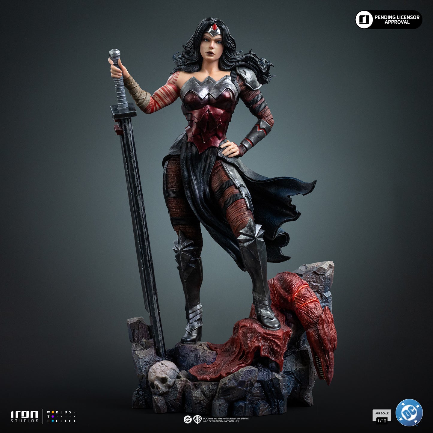 ABSOLUTE WONDER WOMAN 1:10 Art Scale Statue-3