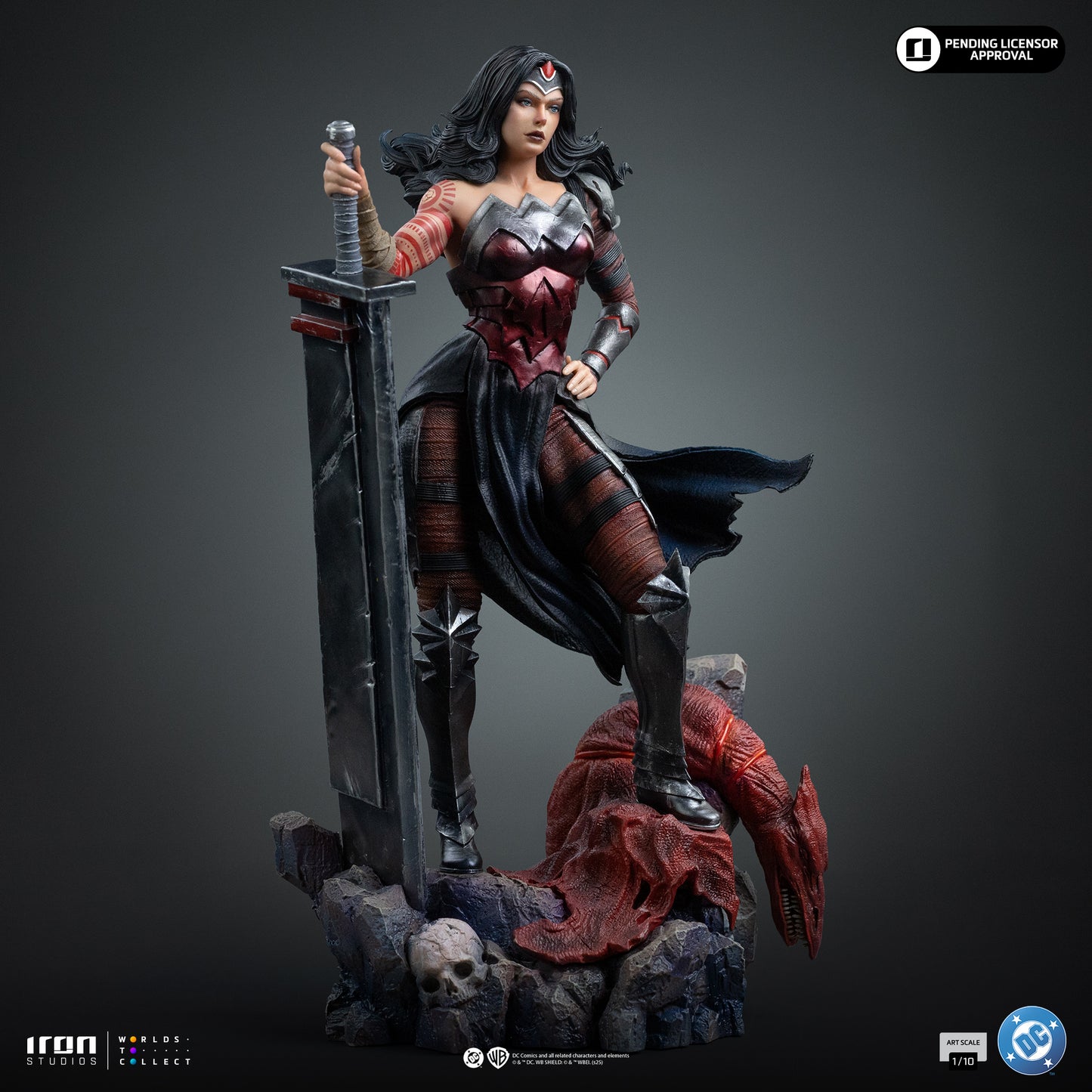 ABSOLUTE WONDER WOMAN 1:10 Art Scale Statue-4