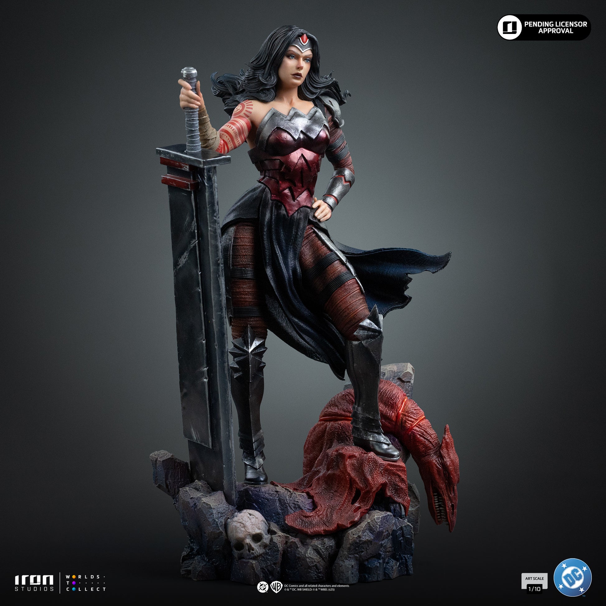 ABSOLUTE WONDER WOMAN 1:10 Art Scale Statue-4