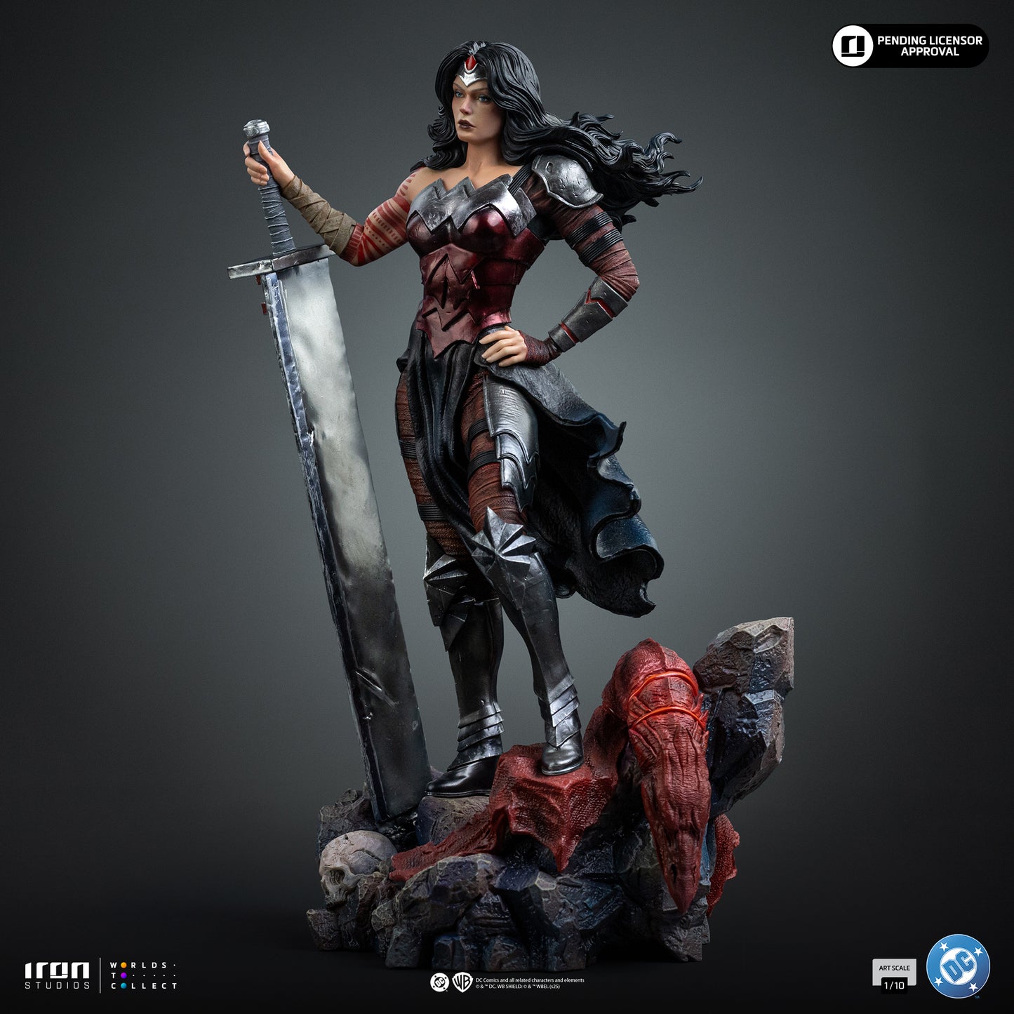 ABSOLUTE WONDER WOMAN 1:10 Art Scale Statue-2