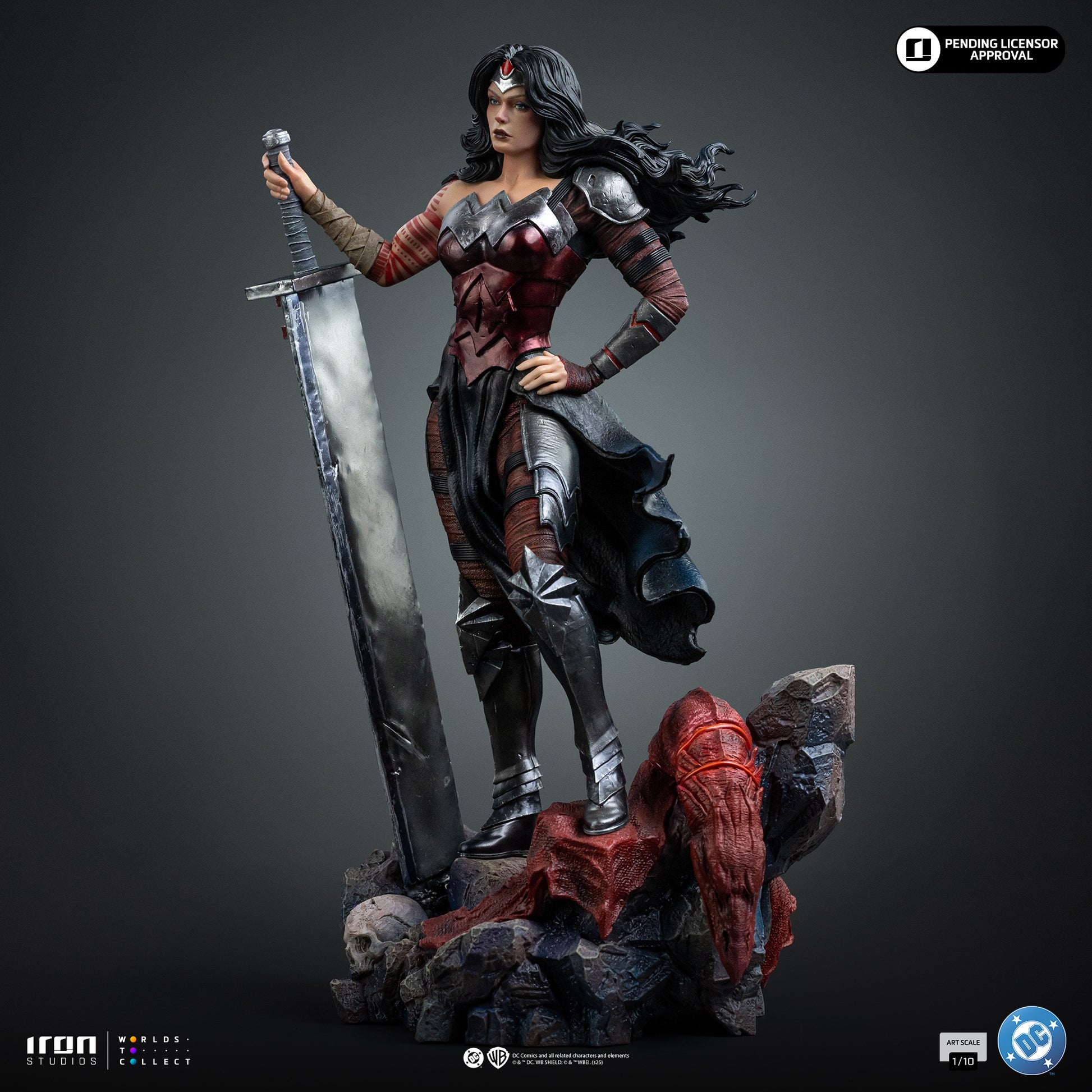 ABSOLUTE WONDER WOMAN 1:10 Art Scale Statue-2