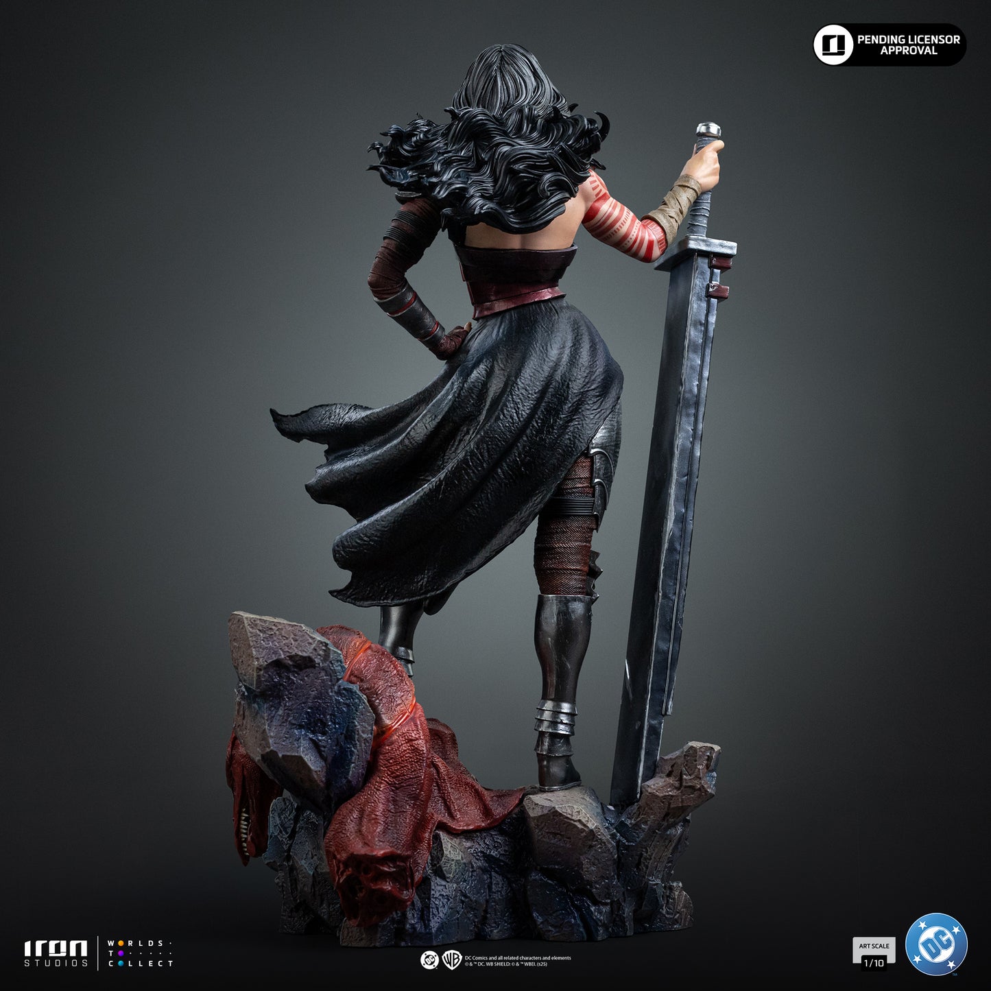 ABSOLUTE WONDER WOMAN 1:10 Art Scale Statue-5