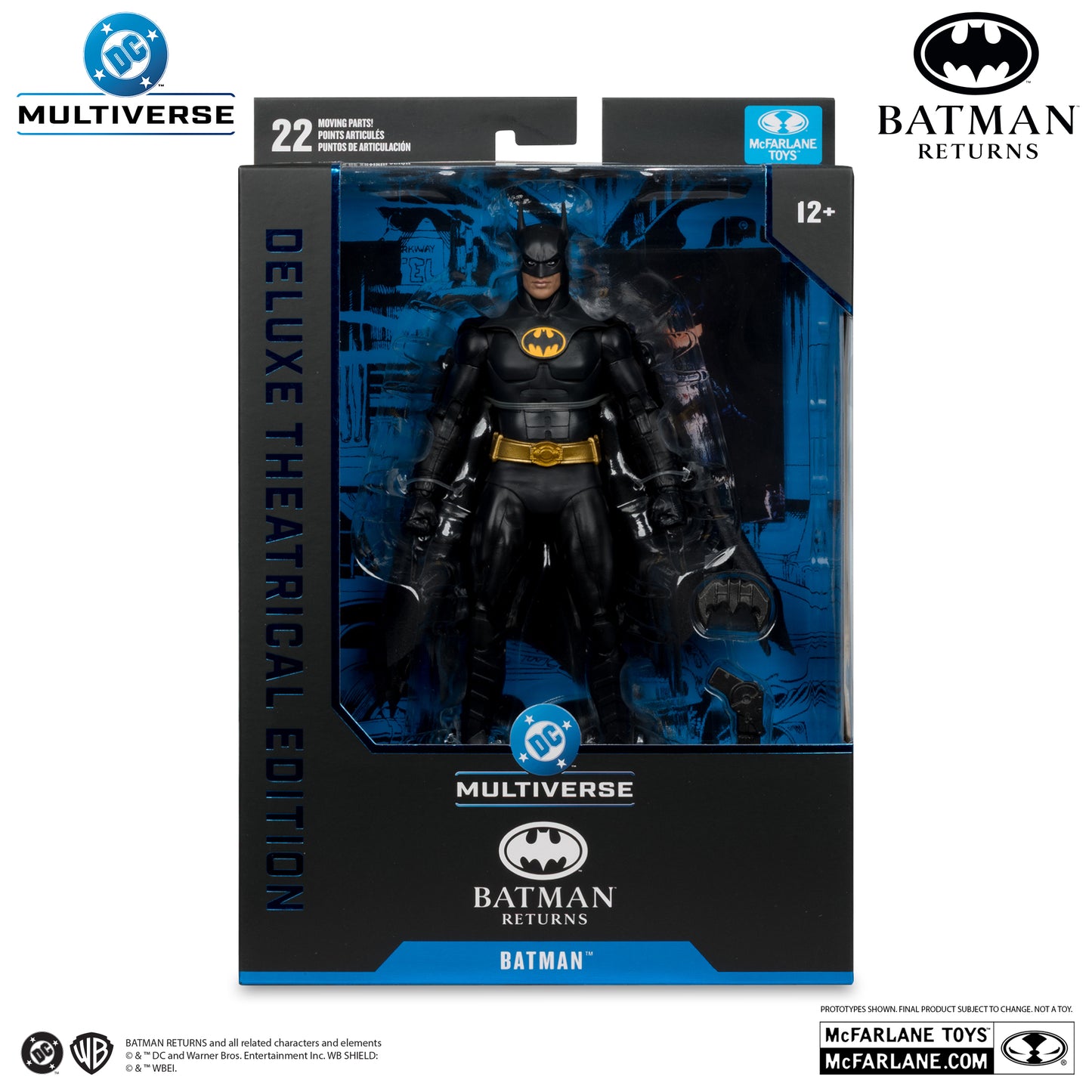 BATMAN RETURNS McFarlane Toys DC Multiverse Deluxe Theatrical Edition Batman Action Figure