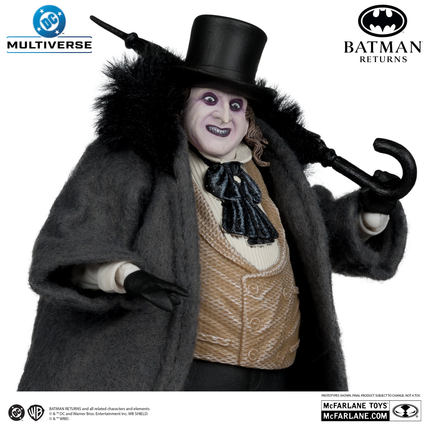 BATMAN RETURNS McFarlane Toys DC Multiverse Deluxe Theatrical Edition The Penguin Action Figure
