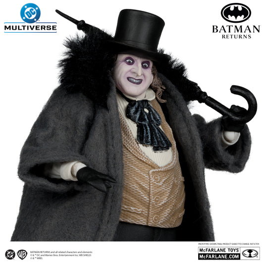 BATMAN RETURNS McFarlane Toys DC Multiverse Deluxe Theatrical Edition The Penguin Action Figure