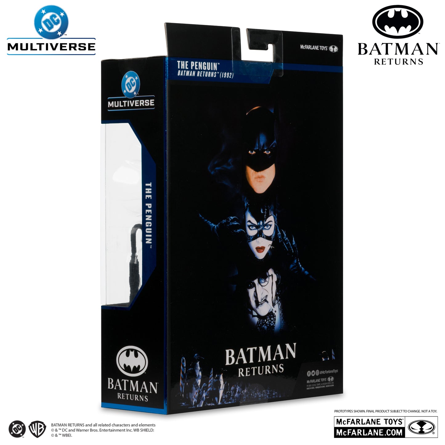 BATMAN RETURNS McFarlane Toys DC Multiverse Deluxe Theatrical Edition The Penguin Action Figure