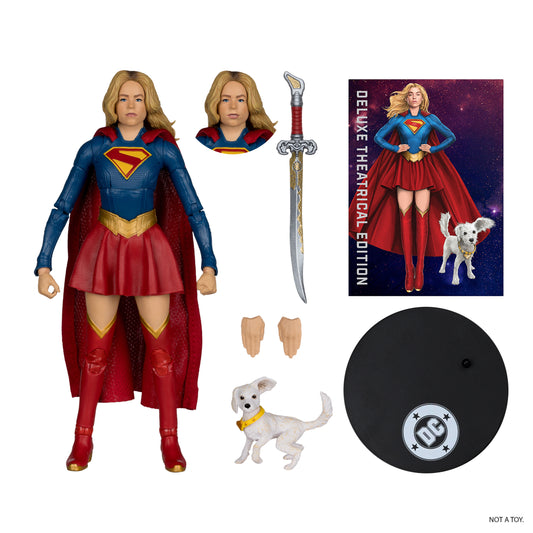 SUPERGIRL (2026 Movie) McFarlane Toys DC Multiverse Deluxe Theatrical Edition Supergirl & Puppy Krypto Action Figure-6