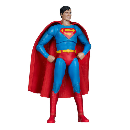 SUPERMAN: THE MOVIE (1978) McFarlane Toys DC Multiverse Deluxe Theatrical Edition Superman Action Figure