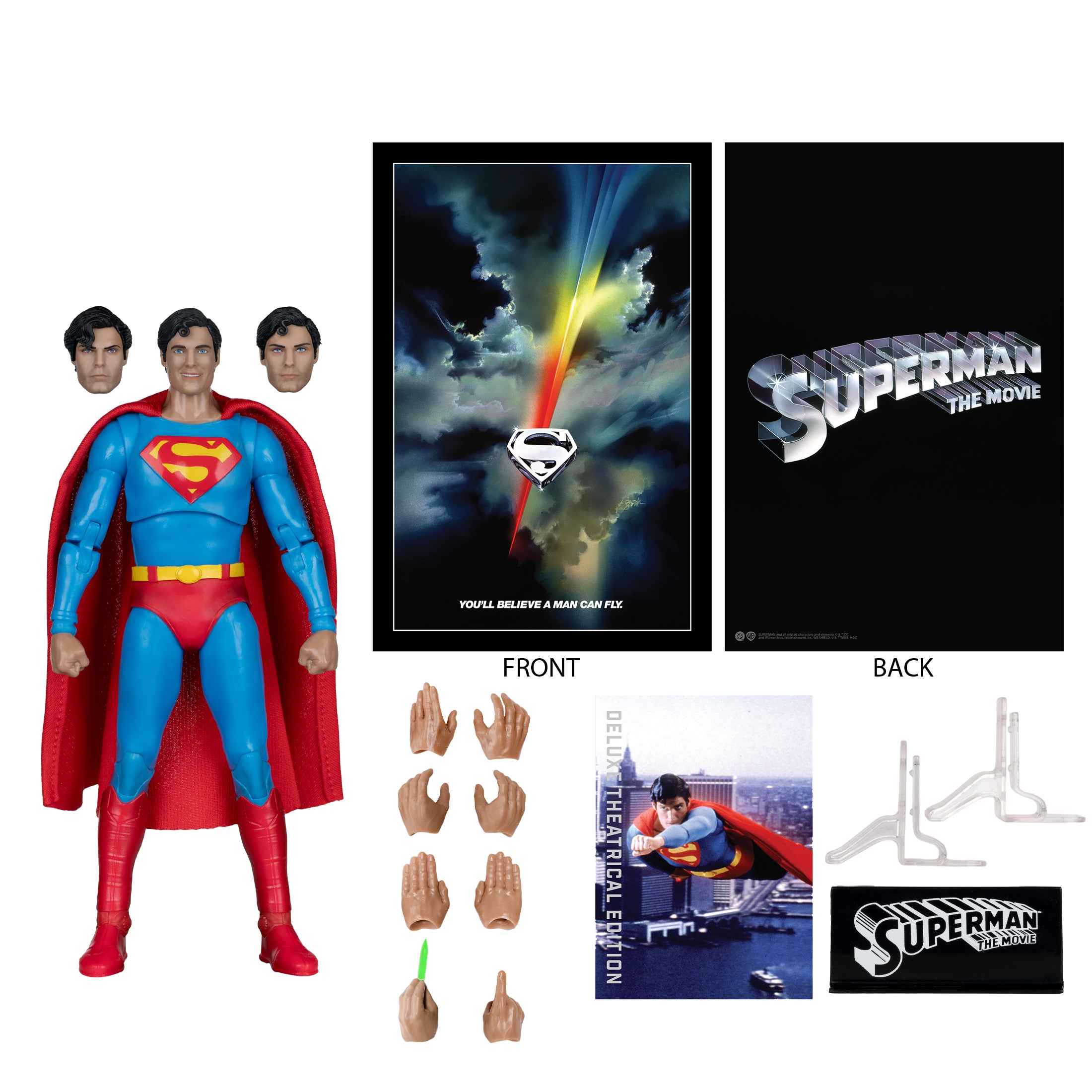 SUPERMAN: THE MOVIE (1978) McFarlane Toys DC Multiverse Deluxe