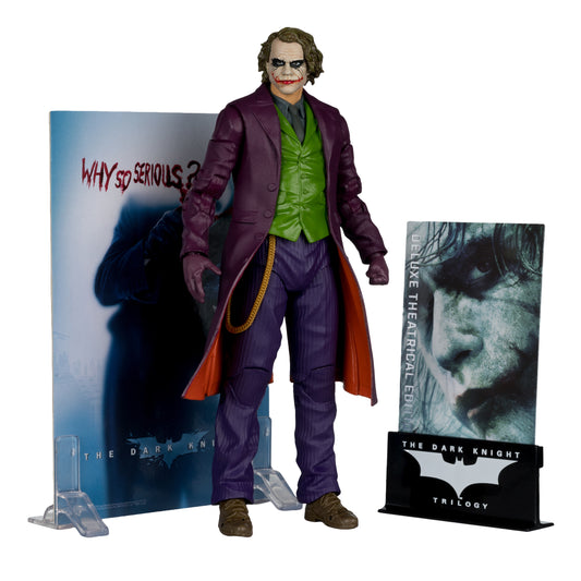 THE DARK KNIGHT McFarlane Toys DC Multiverse Deluxe Theatrical Edition The Joker Action Figure-2