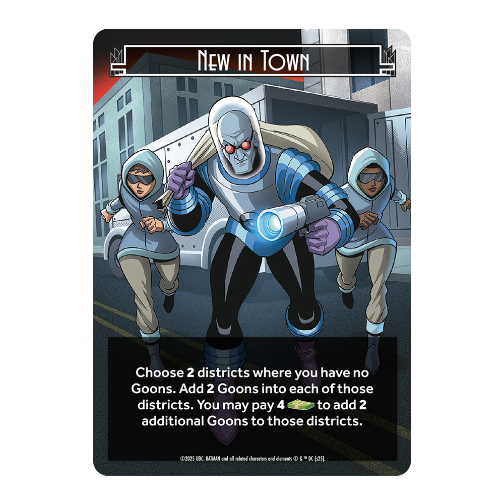 BATMAN: THE ANIMATED SERIES Enemies of Gotham City Board Game