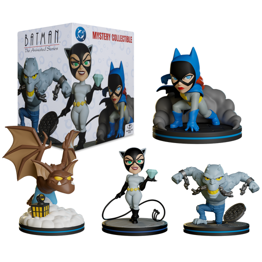 BATMAN: THE ANIMATED SERIES McFarlane Toys QMx Q-Fig 3.5″ Posed Figure Blind Box Series 2 with Chance of Chase