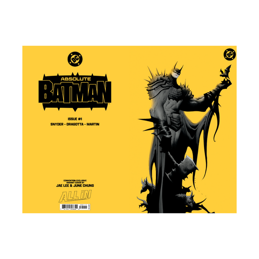 ABSOLUTE BATMAN # 1 Foil Variant Cover by Jae Lee