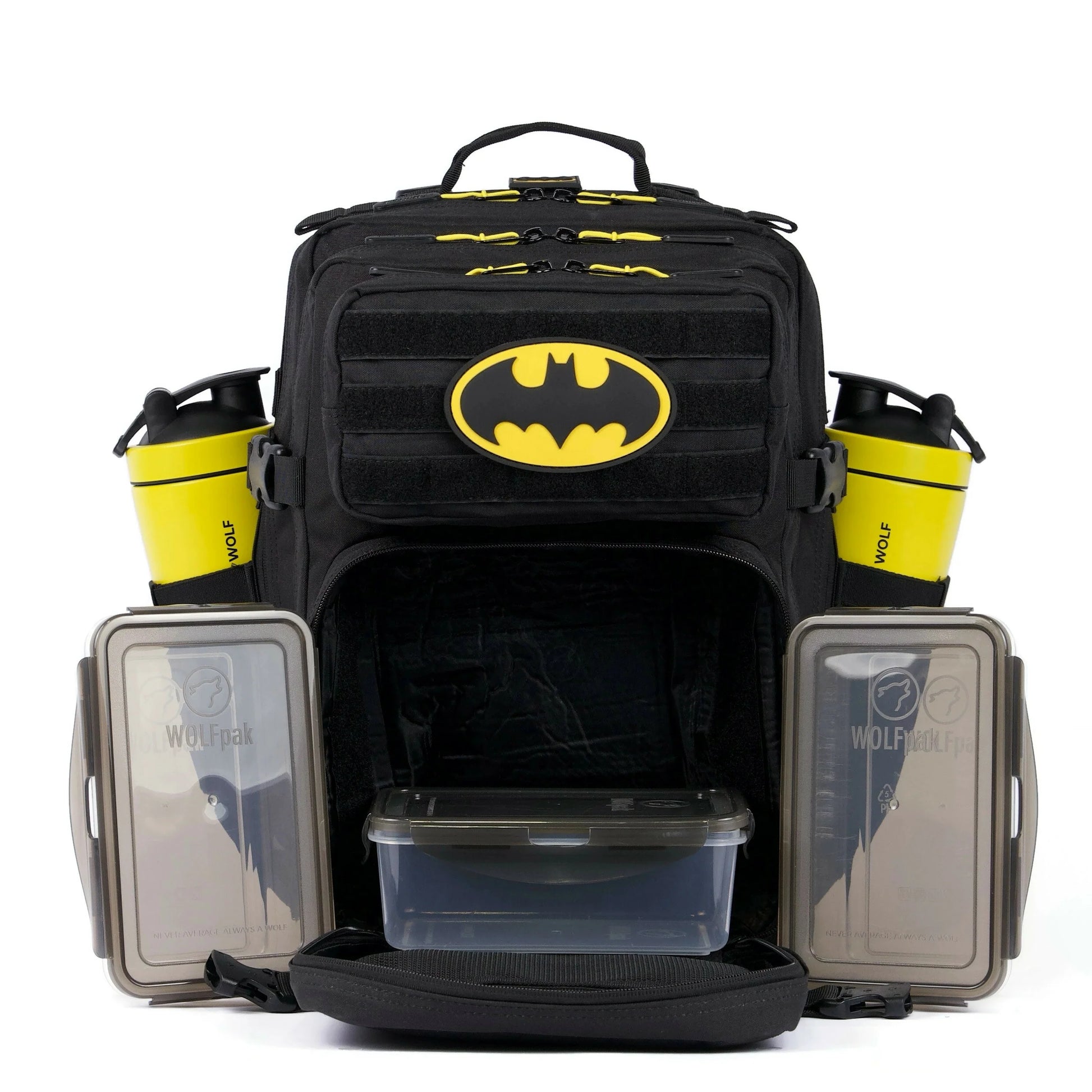 batman metal plate faux leather backpack The Dark Knight Batpack grittiest cinematic adaption yet DC Comics | Bags |