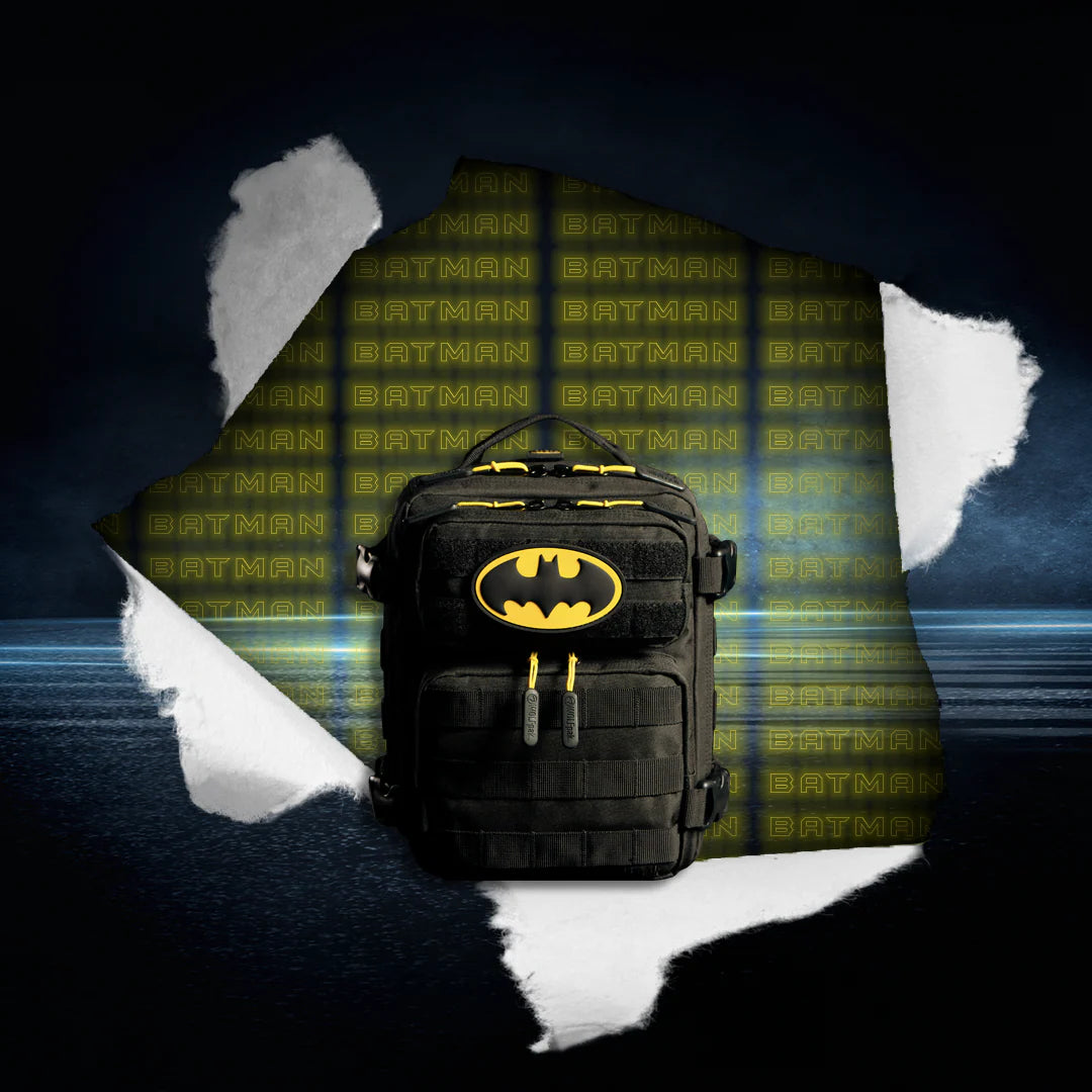 WOLFpak - 9L Backpack Mini Batman - Backpack - Gym Bag - Tactical Backpack - Travel Gear - Fitness Storage