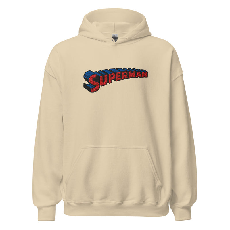 SUPERMAN #1 Embroidered Hoodie