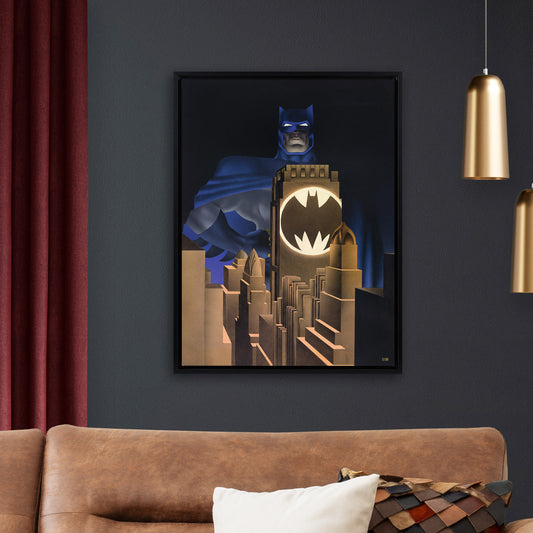 BATMAN: THE DARK KNIGHT RETURNS Giclée on Canvas Framed Fine Art Print-2
