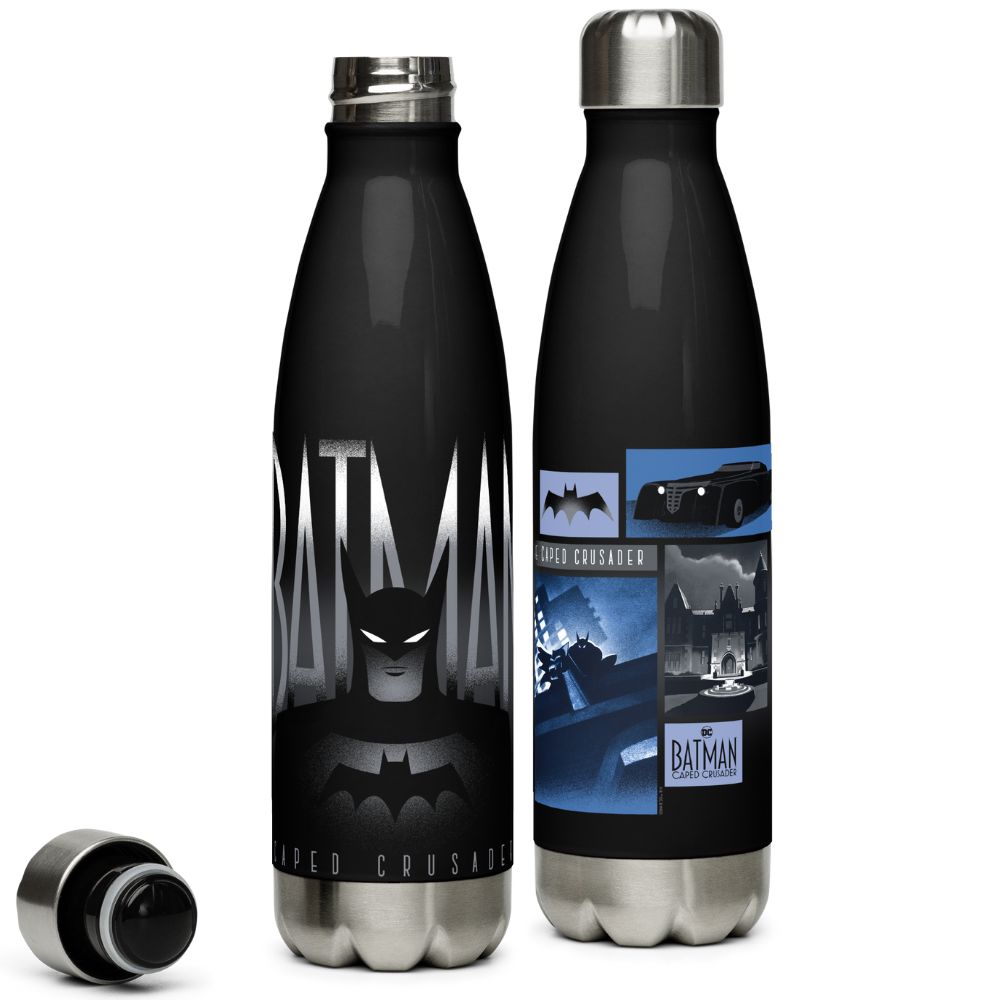 BATMAN: CAPED CRUSADER Stainless Steel Water Bottle