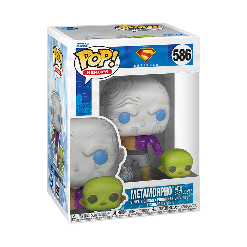 SUPERMAN (2025 Movie) Metamorpho with Baby Joey Funko Pop! Heroes Vinyl Figure