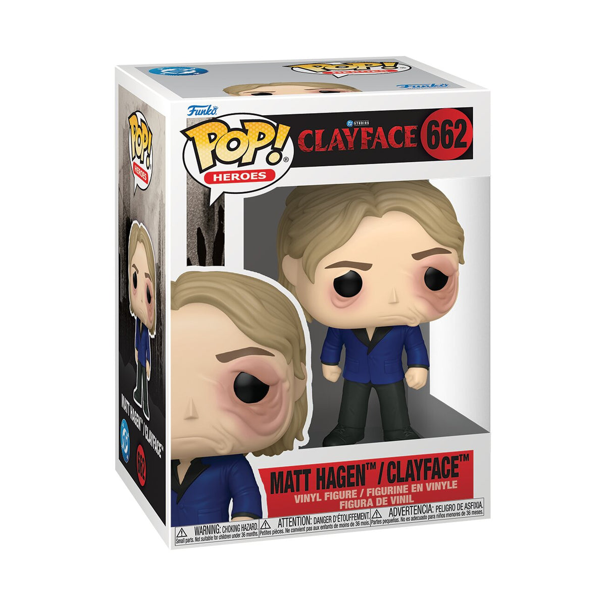 CLAYFACE (2026 Movie) Matt Hagen/Clayface Funko Pop! Heroes Vinyl Figure