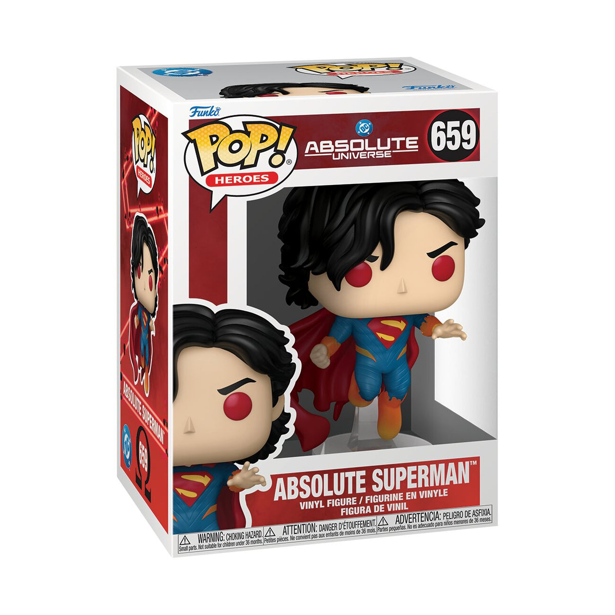ABSOLUTE UNIVERSE Absolute Superman Funko Pop! Heroes Vinyl Figure with Chance of Chase