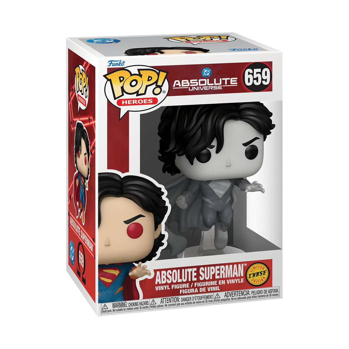 ABSOLUTE UNIVERSE Absolute Superman Funko Pop! Heroes Vinyl Figure with Chance of Chase
