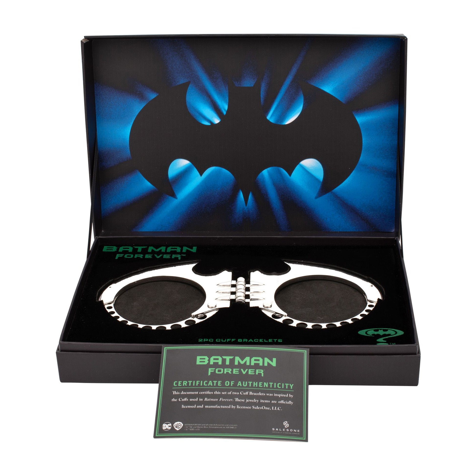 BATMAN FOREVER Batcuff Bracelets Collector's Box Set