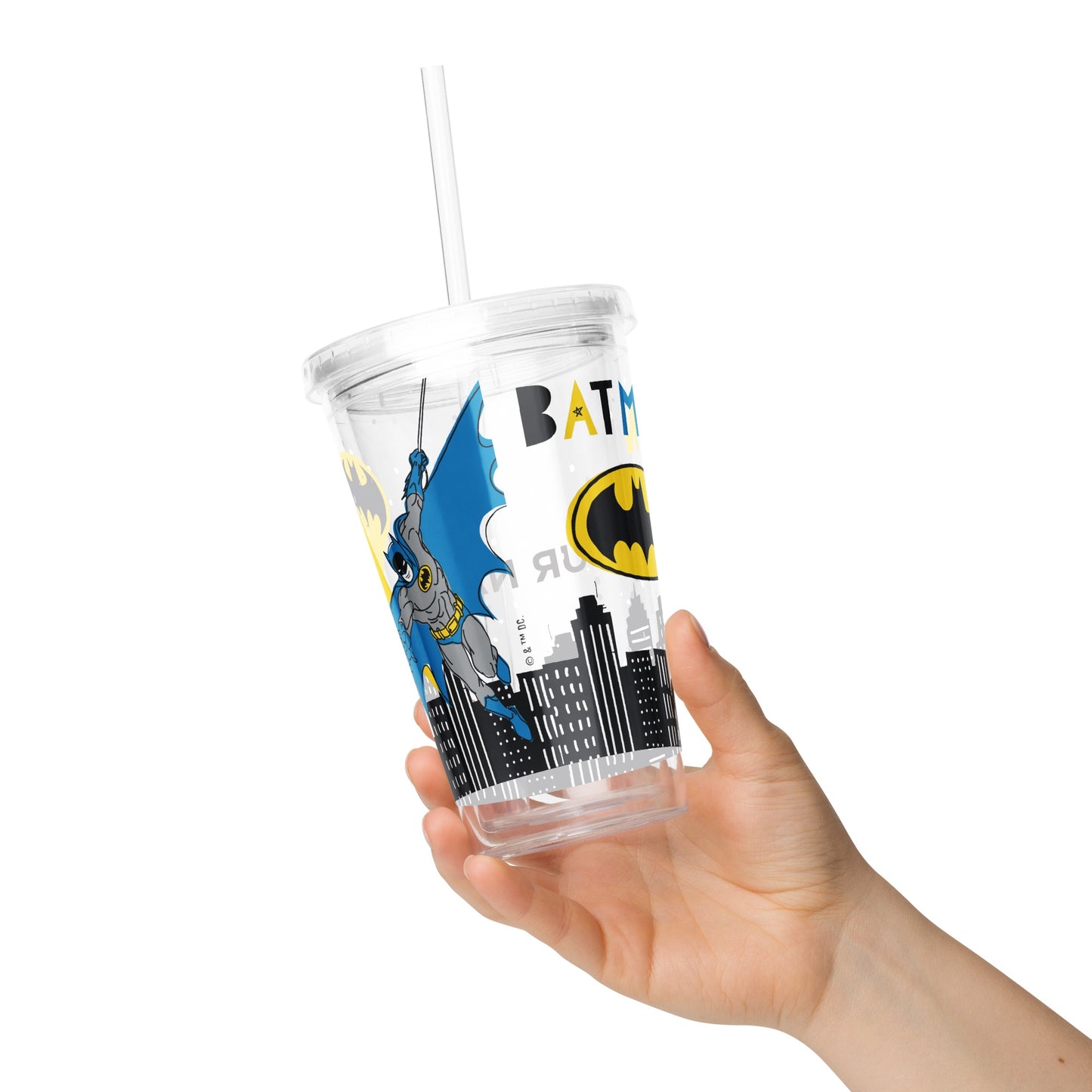 BATMAN Personalized Plastic Tumbler