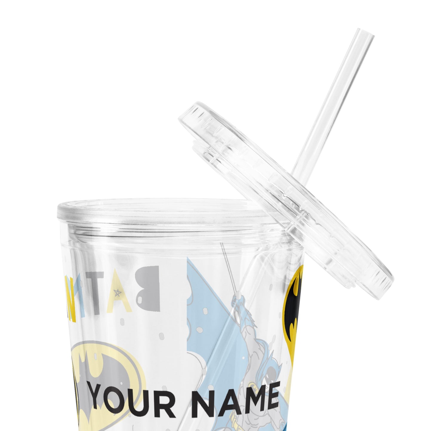 BATMAN Personalized Plastic Tumbler