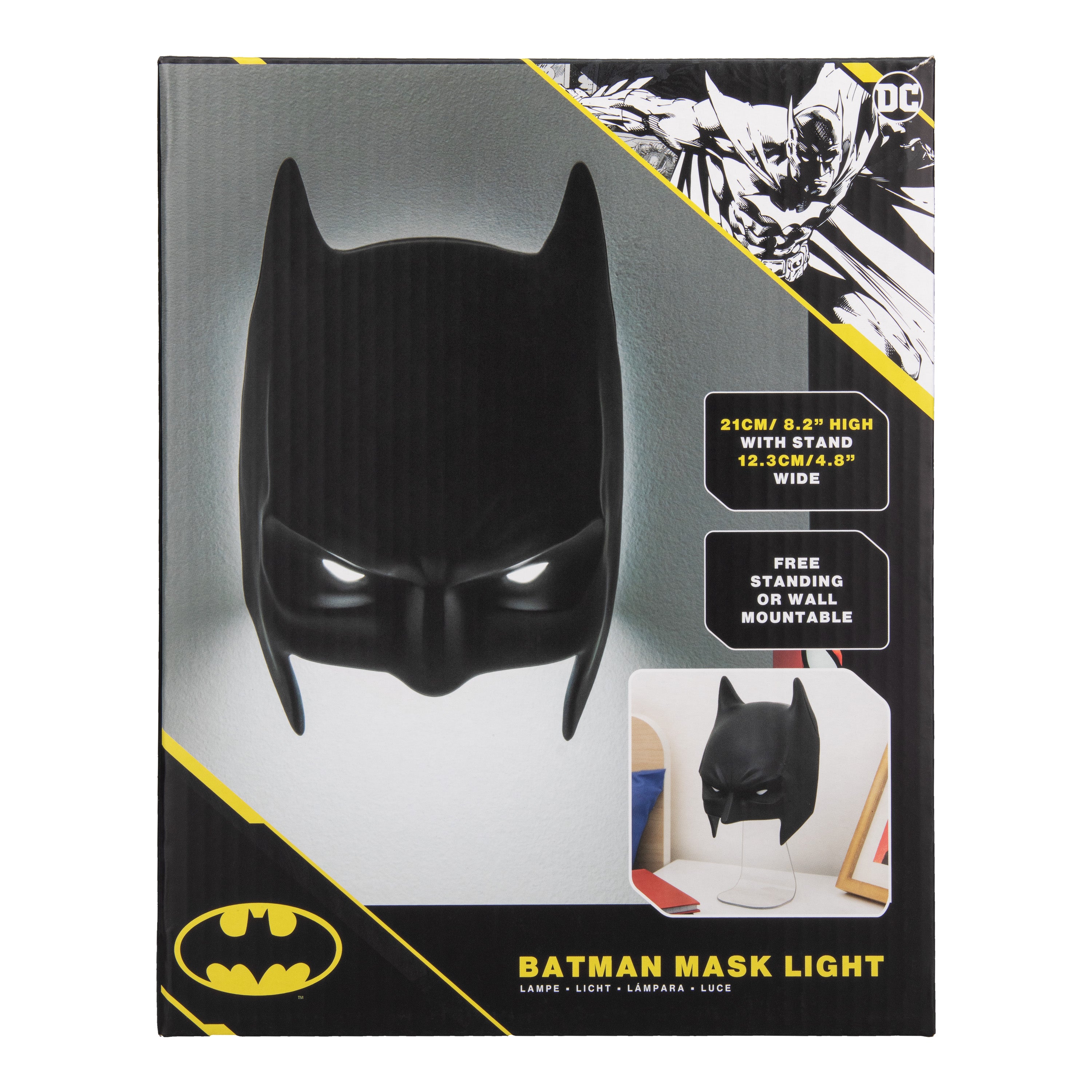 BATMANバットマン ライト付き壁掛け彫刻 Amazon | 3D バットマン LED ナイトライトウォールランプ家具