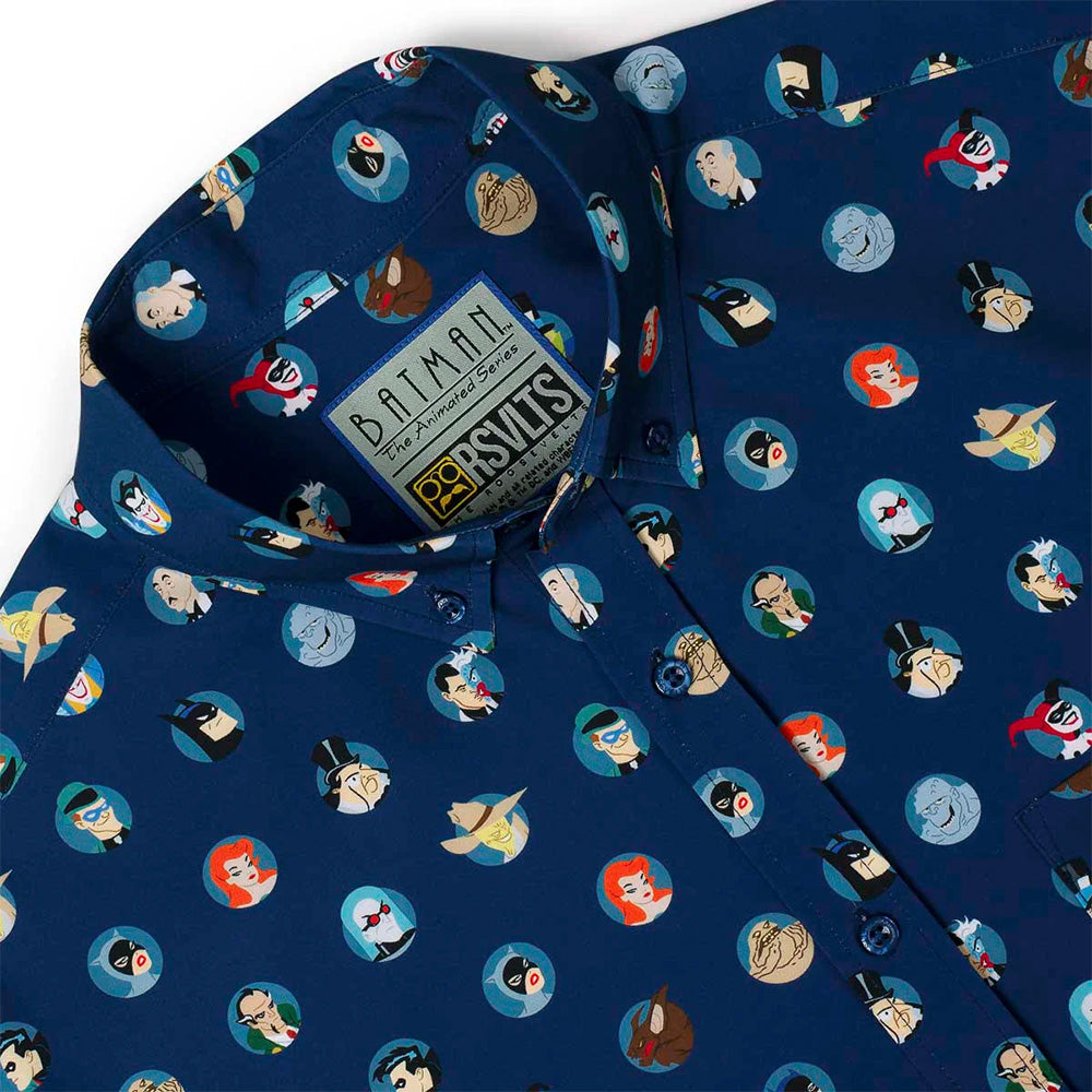 Batman: The Animated Series  x RSVLTS "Villains & Vigilantes" Short Sleeve Shirt