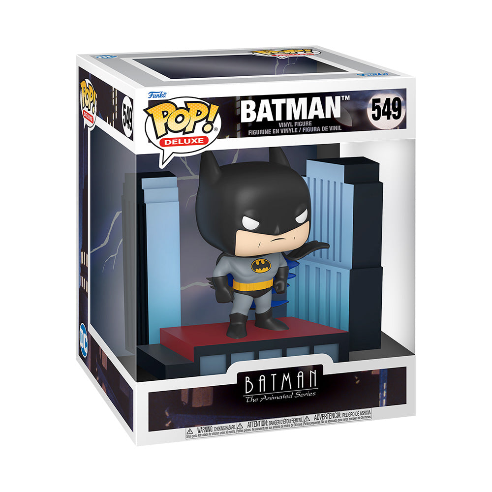 BATMAN: THE ANIMATED SERIES Batman Funko Pop! Deluxe Vinyl Figure