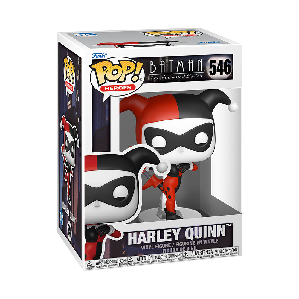 BATMAN: THE ANIMATED SERIES Harley Quinn Funko Pop! Heroes Vinyl Figure